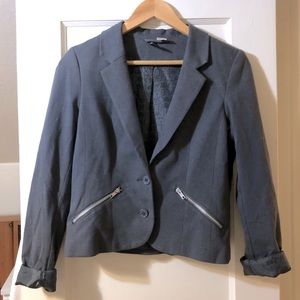 H&M Divide grey blazer